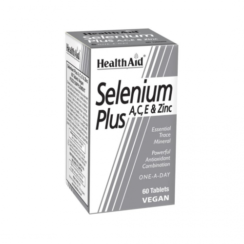 Health Aid Selenium plus 200μg Αντιοξειδωτικό 60 ταμπλέτες